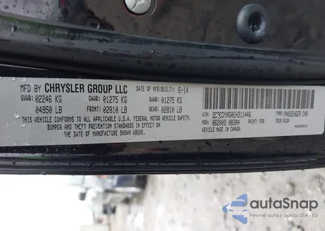 2014 Dodge Challenger Sxt Plus from USA, damaged, VIN 2C3CDYAG0EH311446